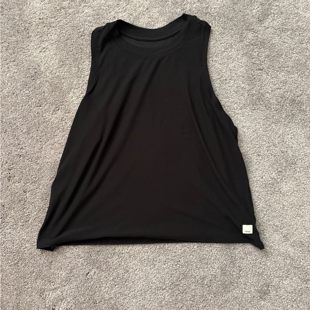 Vuori Black Athletic Tank Top